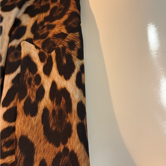 ZARA Leopard Print Blazer - Picture 4 of 9